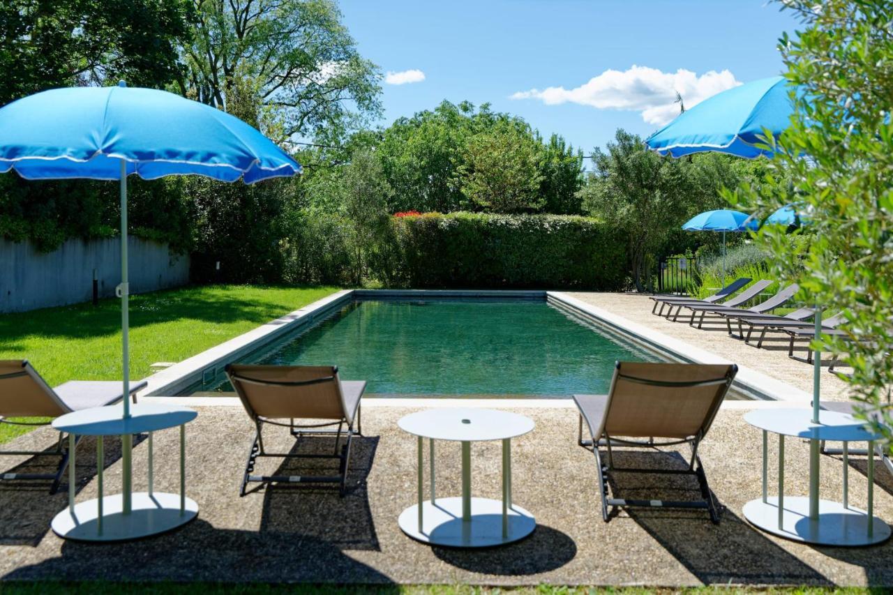Private Furnished Apartment With All Comfort Has A Garden In A Green Space Meyreuil Kültér fotó
